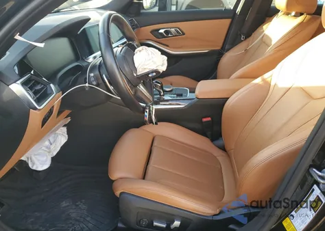 2022 BMW 330I из США, поврежденный, VIN 3MW5R1J00N8C41955